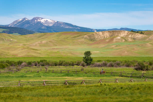 istock View of Mountain Range at Grant-Kohrs Ranch National Historic Site 2203367839