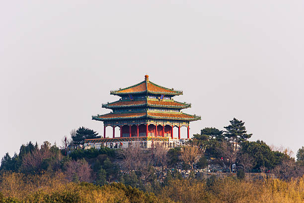 The Wanchun Pavilion in Jingshan Park, Beijing