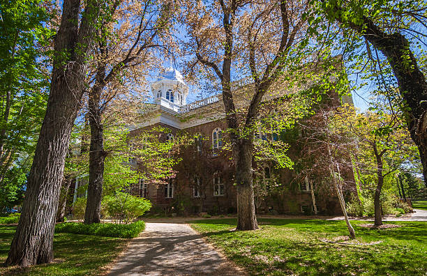 istock Sunny Morning at the Nevada State Capitol building 2203373618