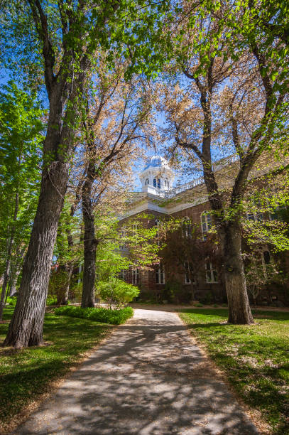 istock Sunny Morning at the Nevada State Capitol building 2203373932