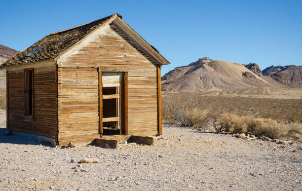 istock Abandoned shack at Rhyolite in Nevada 2203377020