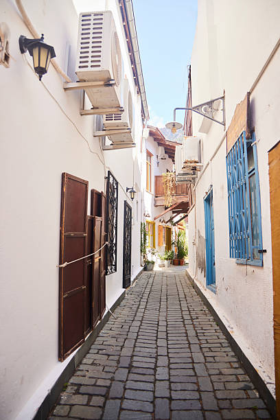 istock Traditional Greek architecture. House in Kas, Turkey 2203377088