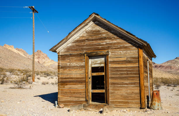 istock Abandoned shack at Rhyolite in Nevada 2203377566