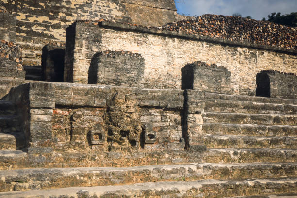 Old touristic ruins at Tulum, Mexico