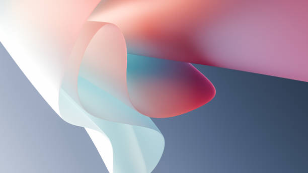 Abstract Geometric Shapes in Pastel Colors