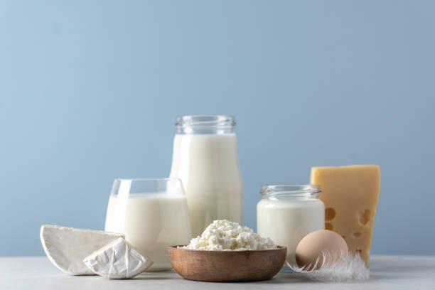 istock Dairy farm products concept 2203395950