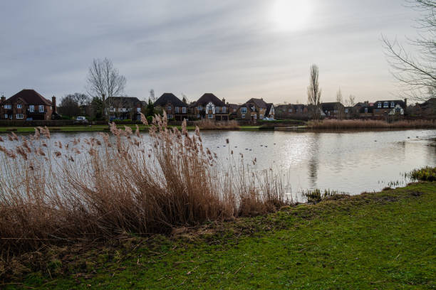 istock Winter settles over Furtzon Lake 2203403131
