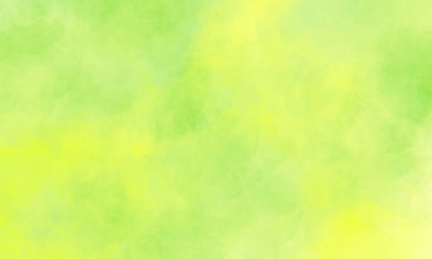 istock Abstract Watercolor Background in Green and Chartreuse Spring and Summer Colors 2203408160
