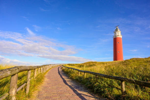 istock Texel lighthouse in the dunes during a calm autumn afternoon 2203417953
