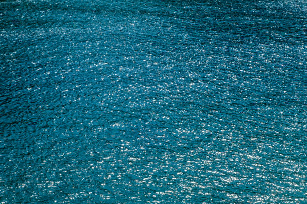 istock high-angle view of the sea surface 2203429978
