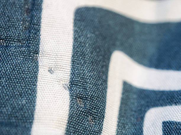 A fabric texture macro shot that highlights details and patterns, perfect for design projects and illustrations.