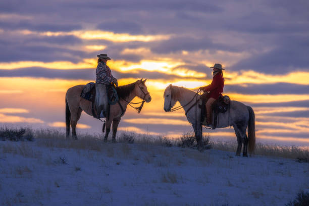 istock Wyoming Winter Ranch 2203437776