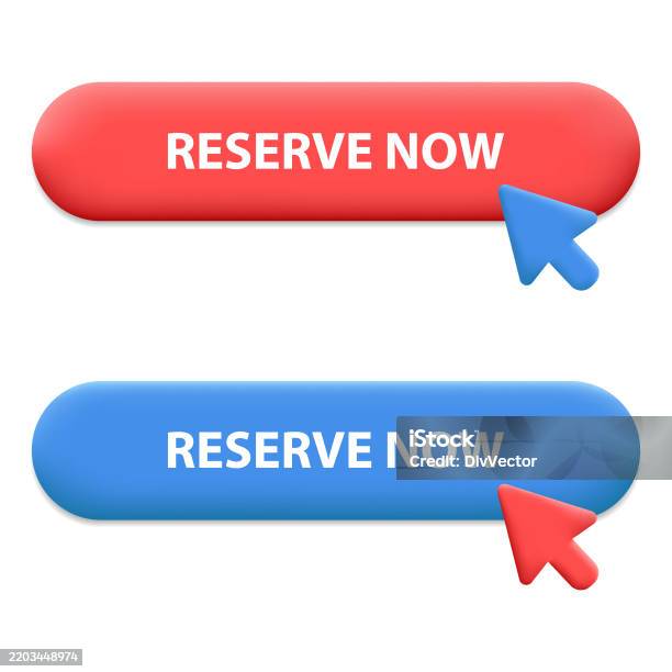 Reserve R Symbol Button Reserve Now Button Design Stock Illustration - Download Image Now ...