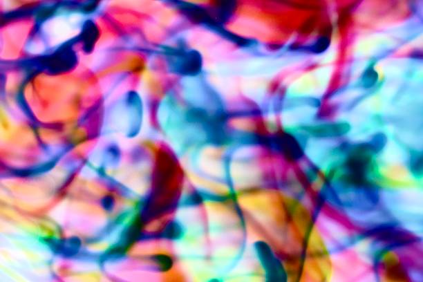 Vivid blurred colorful wallpaper background