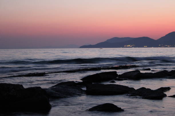 istock Sunset Over The Sea Of Summer 2203464176