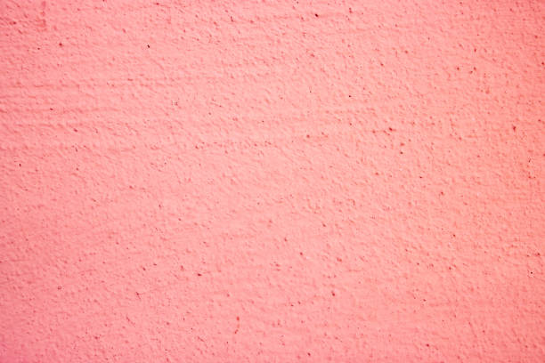 Vivid pink wall textured surface exhibiting fine details, useful as a decorative element or design background.