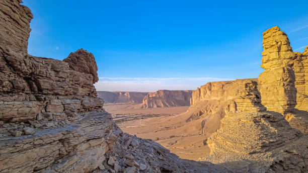 istock Landscape with rock formations in Saudi Arabia 2203468584