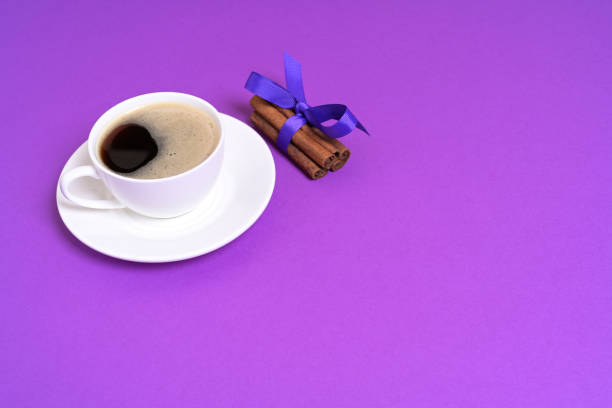 Traditional Turkish coffee served with Turkish delight