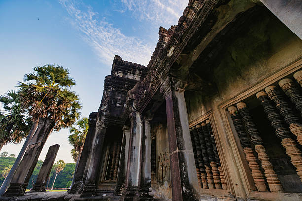 Angkor Wat temple in Siem Reap in Cambodia