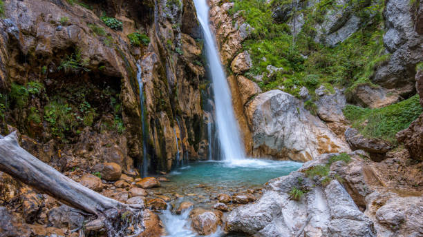istock Waterfall in the Tscheppaschlucht, Austria 2203478936