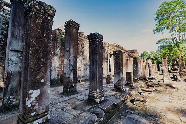 istock Bayon Temple at Angkor Thom, Siem Reap ,Cambodia 2203494863