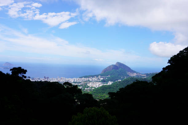 istock Rio de Janeiro framed between the mountains. 2203498927