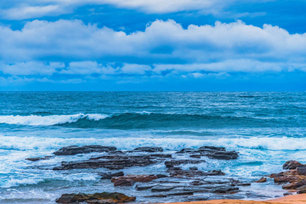 istock Overcast Sunrise at the Seaside 2203502519