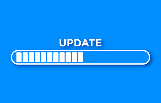 Loading Bar Depicting Update Process Stock Illustration - Download ...