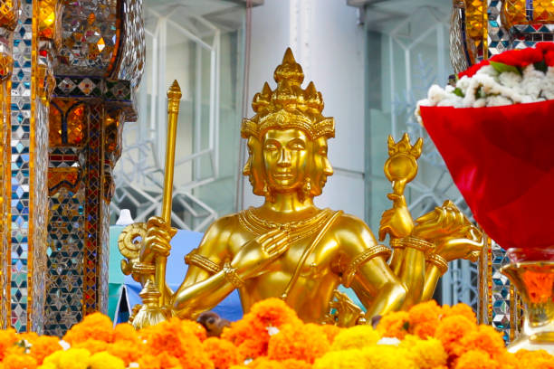 istock Erawan shrine Bangkok city, Thailand 2203509250