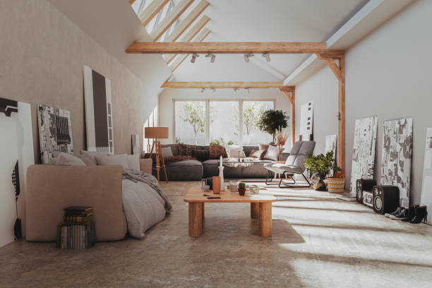 istock Cozy house living room 2203511719