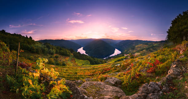istock The Minho River curving the famous A Cova meander 2203522657