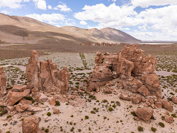 istock Unique Rock Formation in Arid Desert Landscape 2203527229