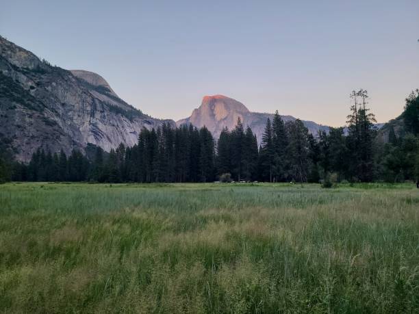 istock Last light on Half Dome in Yosemite National Park, California 2203531526