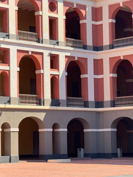 istock Elegant architectural facade in Old San Juan 2203538108