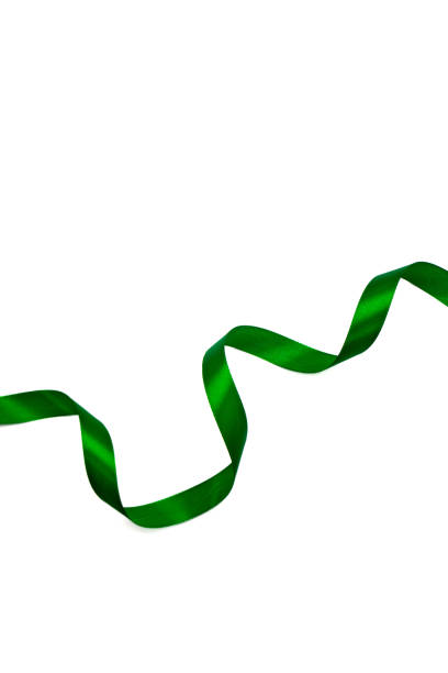 istock green satin ribbon 2203542933