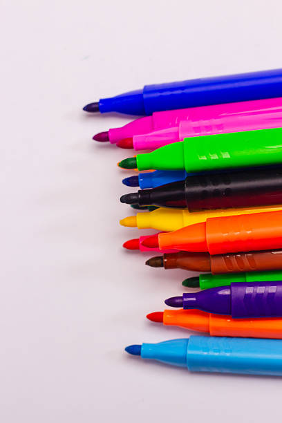 istock Set of multicoloured markers 2203545916