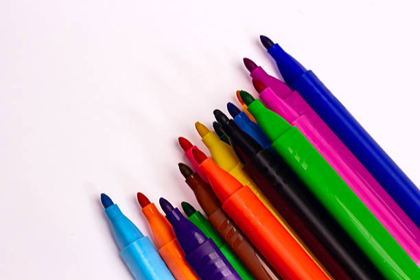 istock Set of multicoloured markers 2203545917