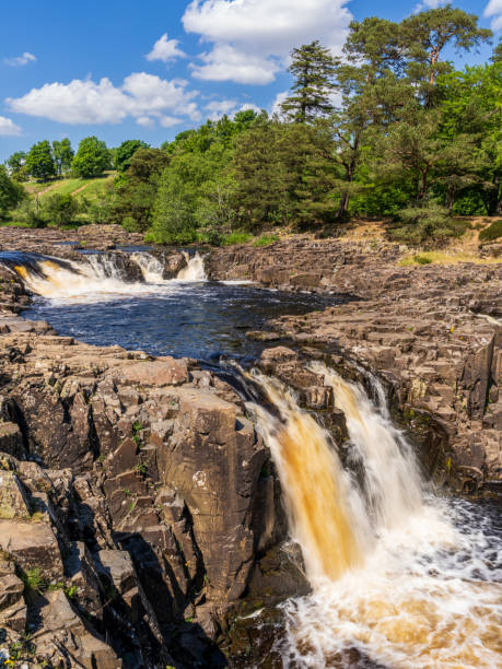 istock The Low Force Waterfall near Bowlees, England, UK 2203546406
