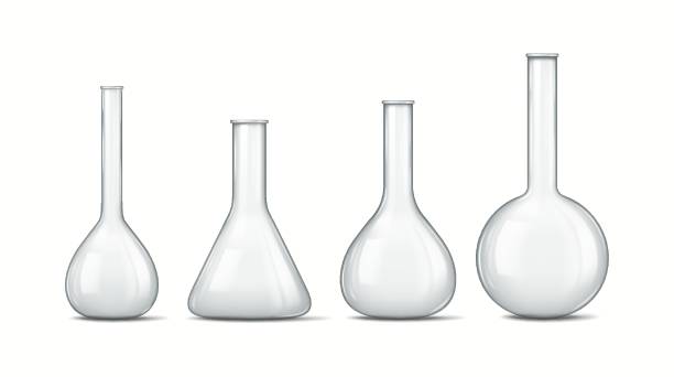 istock Set of Transparent Laboratory Glass Vessels 2203548421