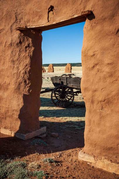 istock Adobe Ruins at Fort Union National Monument 2203549723