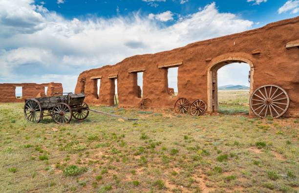 istock Inside the Ruins at Fort Union National Monument 2203550271