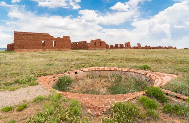 istock Brick Ruins at Fort Union National Monument 2203550714