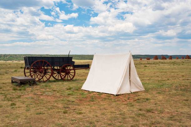 istock Tent and Wagon at Fort Union National Monument 2203551027