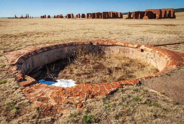 istock Brick Ruins at Fort Union National Monument 2203551074