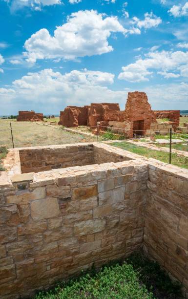 istock Stone and Adobe Ruins at Fort Union National Monument 2203551708