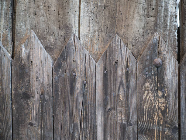 istock old weathered dark brown wood texture background 2203551930