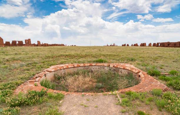 istock Brick Ruins at Fort Union National Monument 2203552176