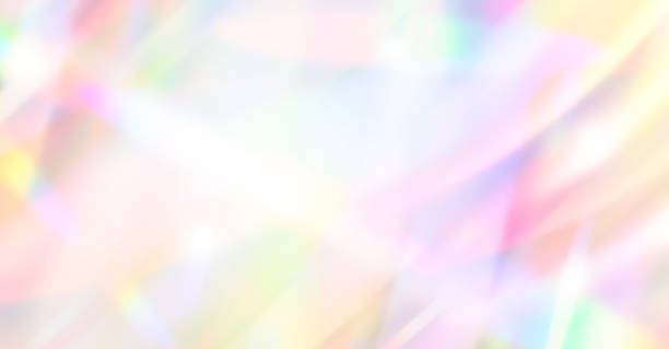 istock Fantastic backdrops decorated with beautiful rainbow prisms of light. 2203552227