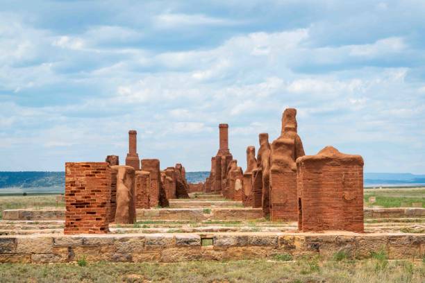 istock Adobe Ruins at Fort Union National Monument 2203552917