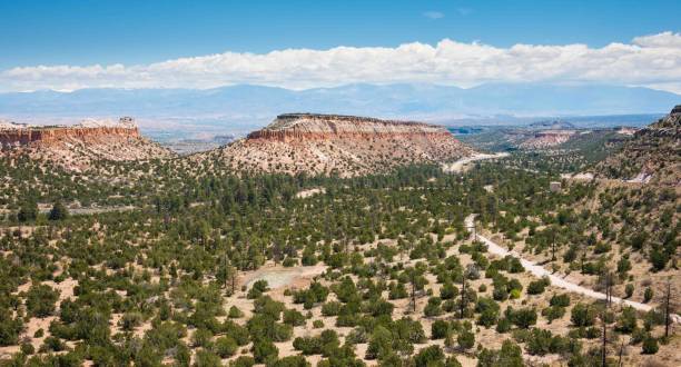 A Los Alamos Butte in New Mexico
